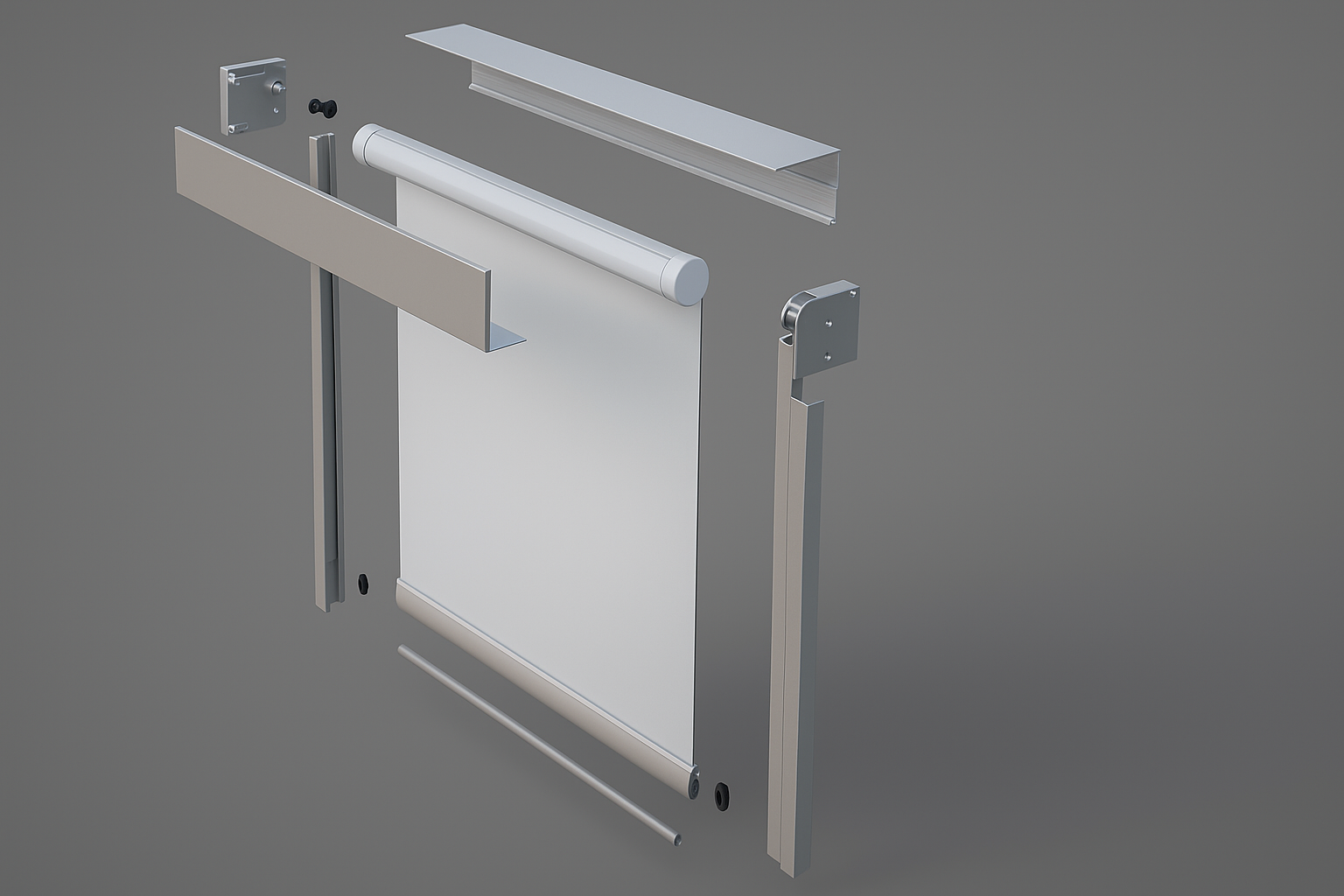 TruScreen complete outdoor blind system Canberra - motorised zip blinds with headbox channels and suspension technology